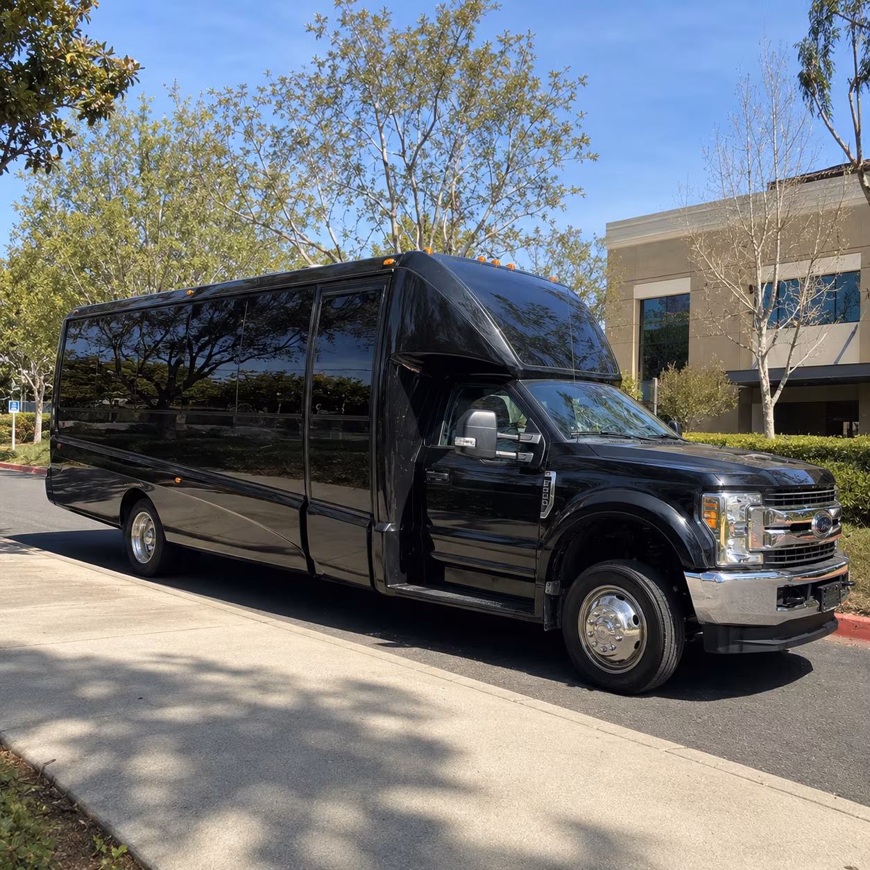 Roseville Concert & Music Festival Transportation party bus exterior