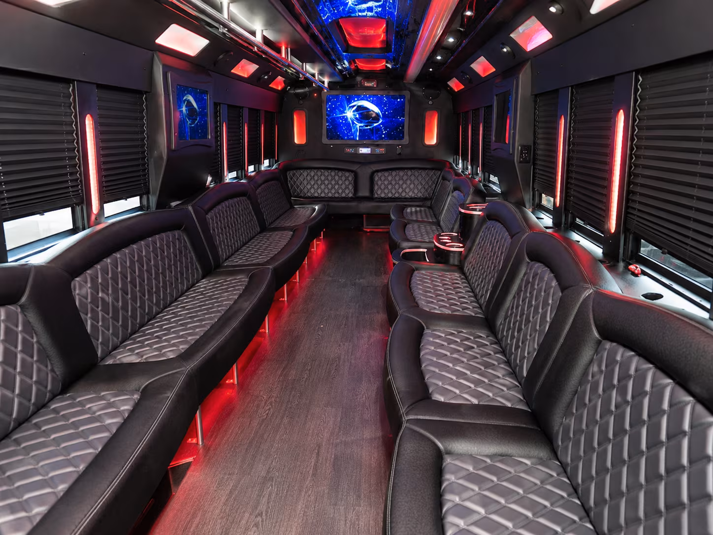 Roseville Concert & Music Festival Transportation onboard seating