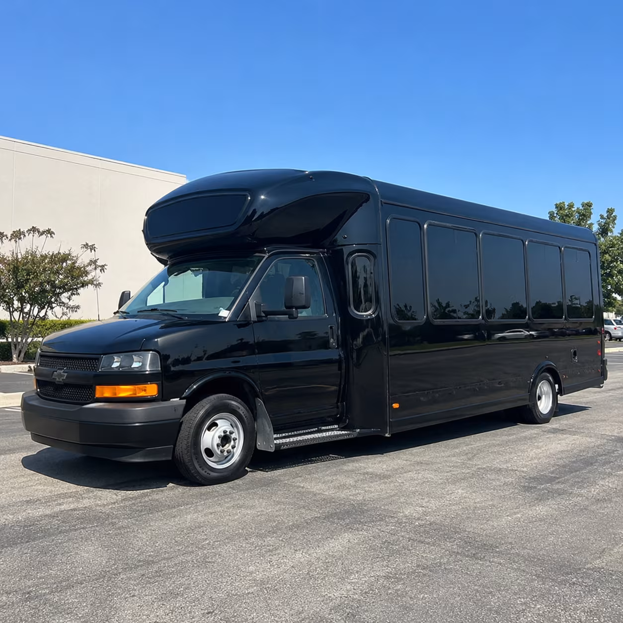 Roseville Wedding Transportation onboard seating