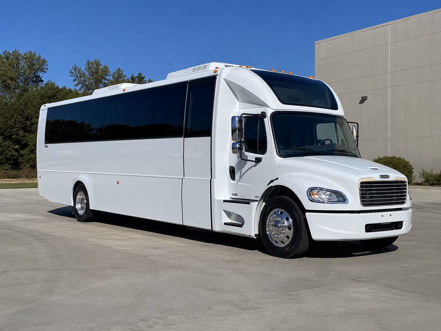 Roseville Wedding Transportation party bus interior