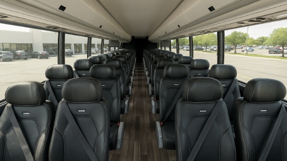 20 Passenger Minibus Interior