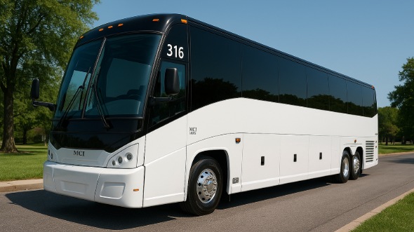 roseville concert transportation charter bus rental